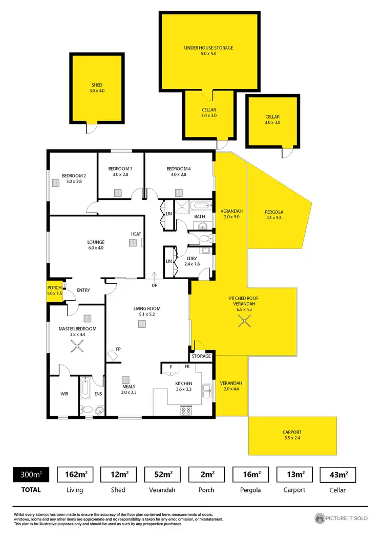 Floorplan of Homely house listing, 5 Pepper Tree Pocket, Valley View SA 5093