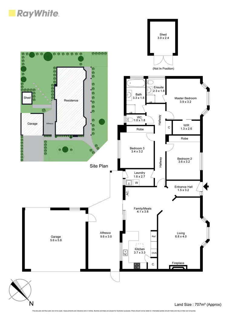 Floorplan of Homely house listing, 10 Forsyth Court, Narre Warren VIC 3805