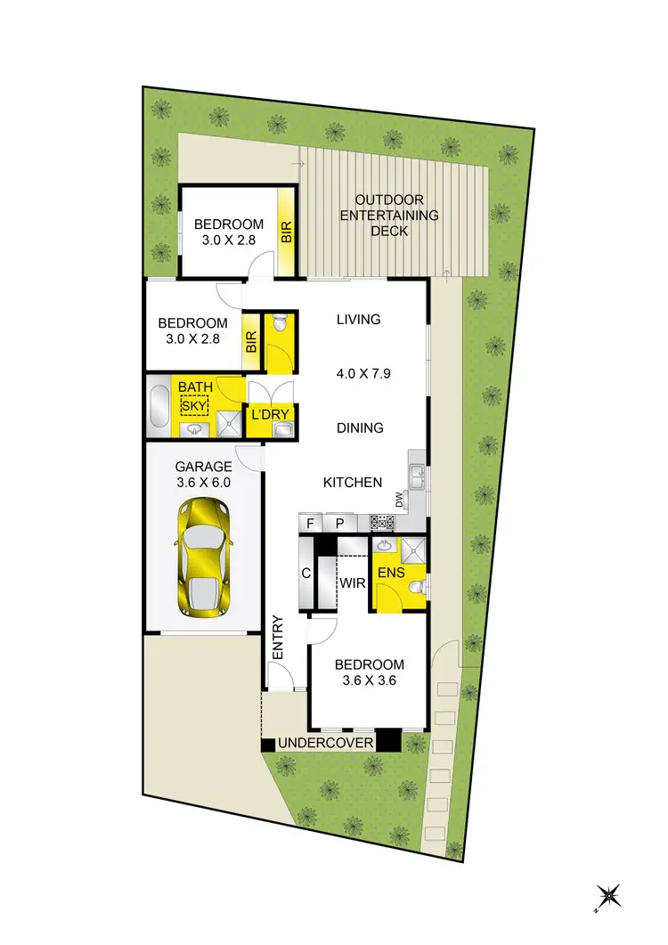 Floorplan of Homely house listing, 21 Mulberry Street, Armstrong Creek VIC 3217