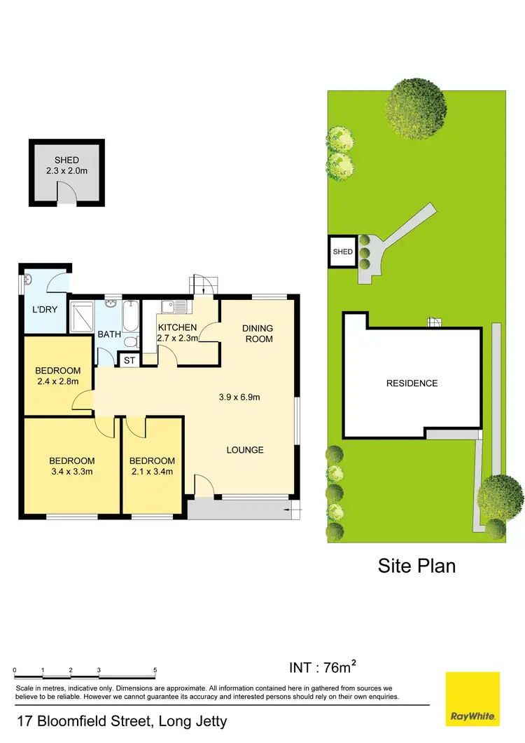 Floorplan of Homely house listing, 17 Bloomfield Street, Long Jetty NSW 2261