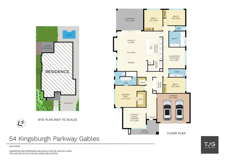 Floorplan of Homely house listing, 54 Kingsburgh Parkway (The Gables), Box Hill NSW 2765
