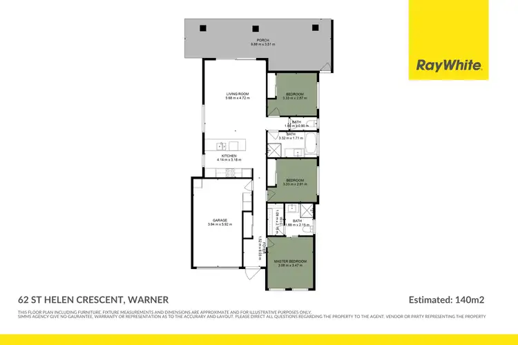 Floorplan of Homely house listing, 62 St Helen Crescent, Warner QLD 4500