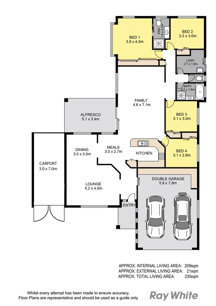 Floorplan of Homely house listing, 15 Mary Ring Drive, Samford Village QLD 4520