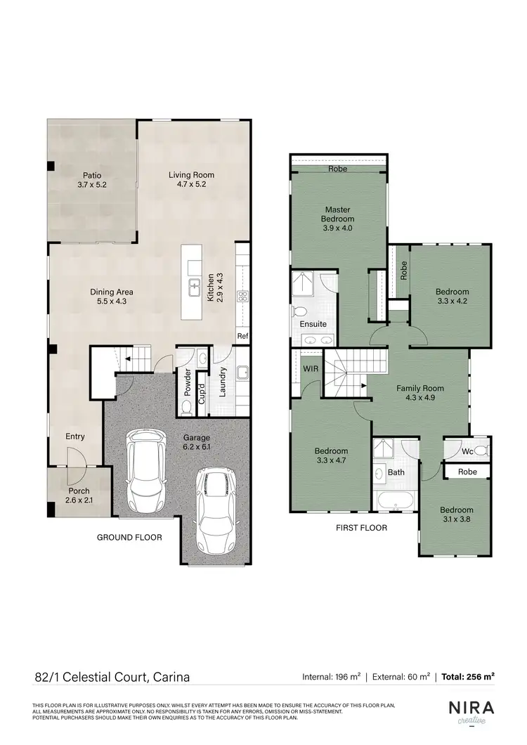 Floorplan of Homely house listing, 82/1 Celestial Court, Carina QLD 4152