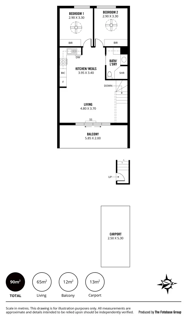 Floorplan of Homely other listing, 8/365A Marion Road, Plympton SA 5038