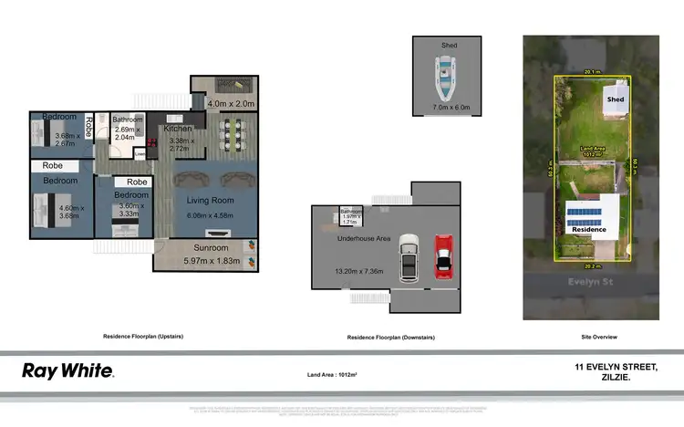 Floorplan of Homely house listing, 11 Evelyn Street, Zilzie QLD 4710
