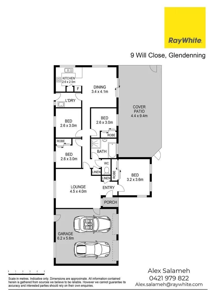 Floorplan of Homely house listing, 9 Will Close, Glendenning NSW 2761