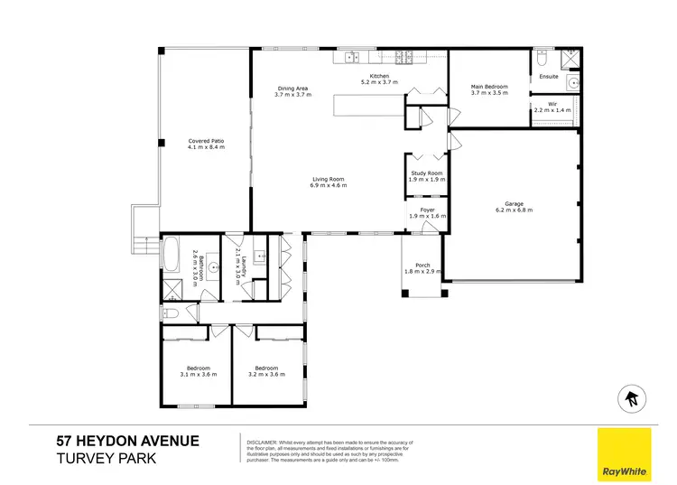 Floorplan of Homely house listing, 57 Heydon Avenue, Turvey Park NSW 2650