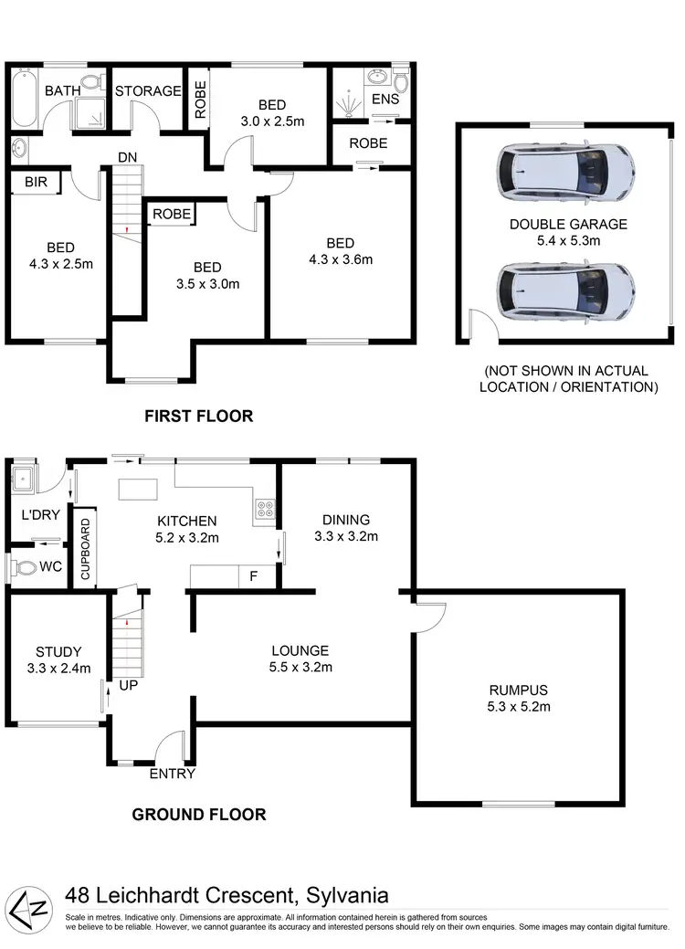 Floorplan of Homely house listing, 48 Leichhardt Crescent, Sylvania NSW 2224