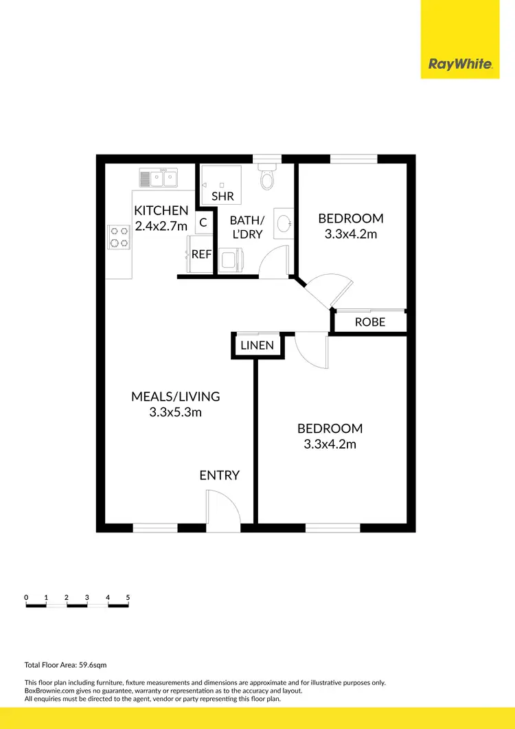 Floorplan of Homely house listing, 23/194-196 Seaview Road, Henley Beach South SA 5022