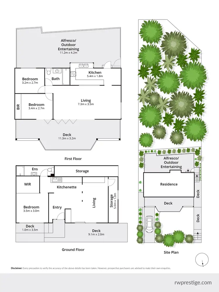 Floorplan of Homely house listing, 11 Net Road, Avalon Beach NSW 2107