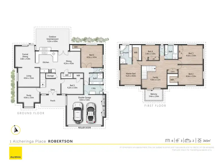 Floorplan of Homely house listing, 1 Alcheringa Place, Robertson QLD 4109