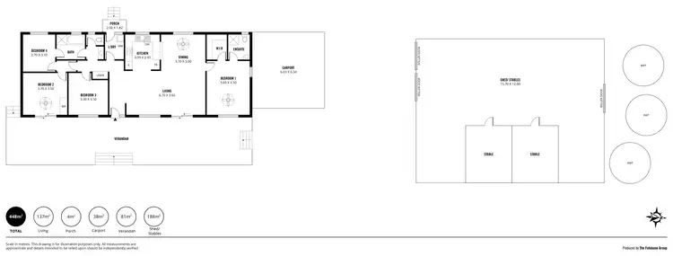Floorplan of Homely house listing, 76 Trainers Way, Strathalbyn SA 5255