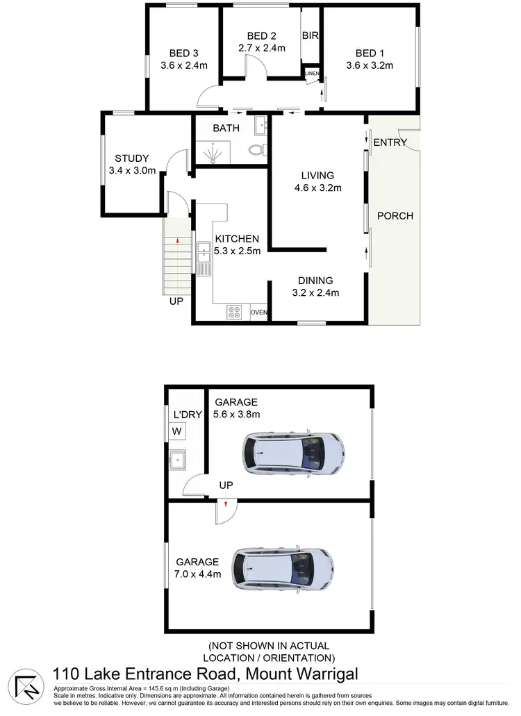 Floorplan of Homely house listing, 110 Lake Entrance Road, Mount Warrigal NSW 2528