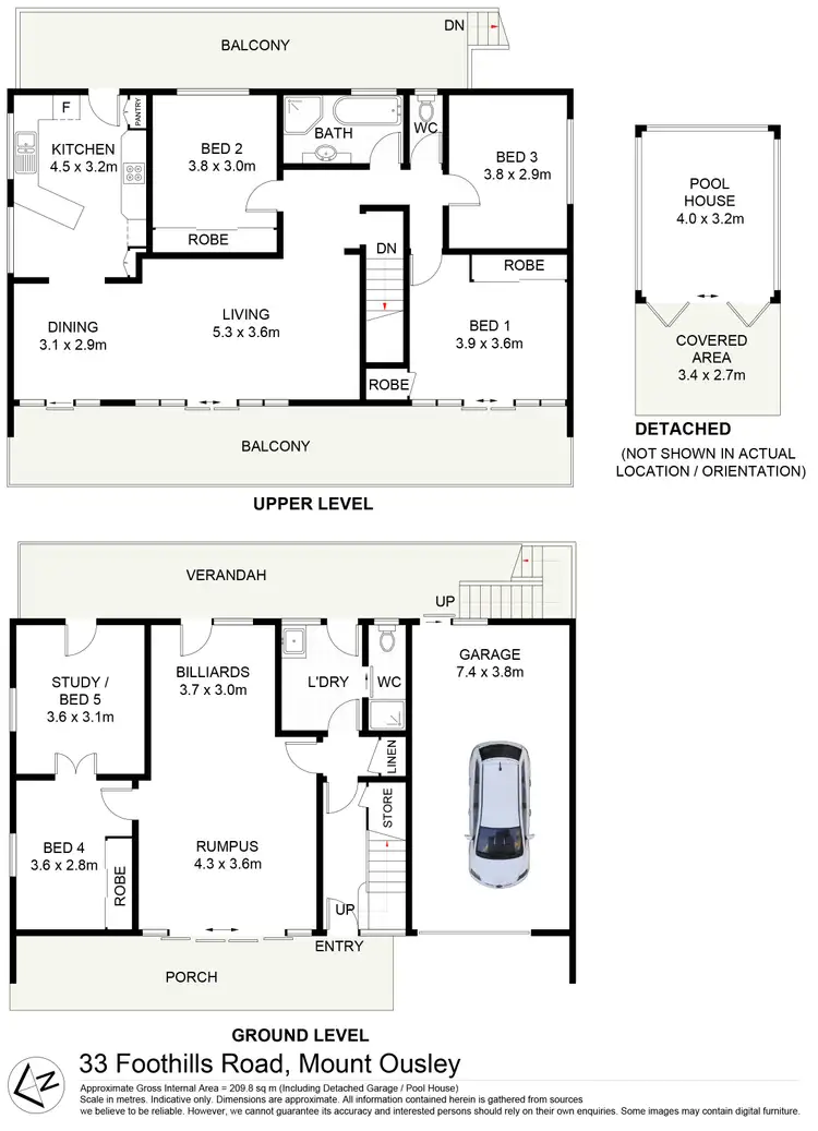 Floorplan of Homely house listing, 33 Foothills Road, Mount Ousley NSW 2519