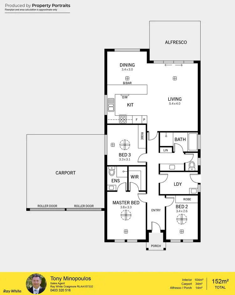 Floorplan of Homely house listing, 35 Swinden Crescent, Blakeview SA 5114