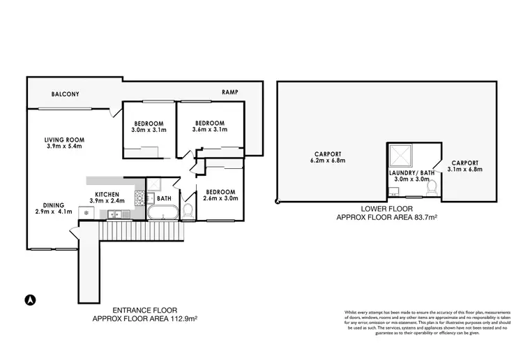Floorplan of Homely house listing, 54 Galoola Drive, Nelson Bay NSW 2315