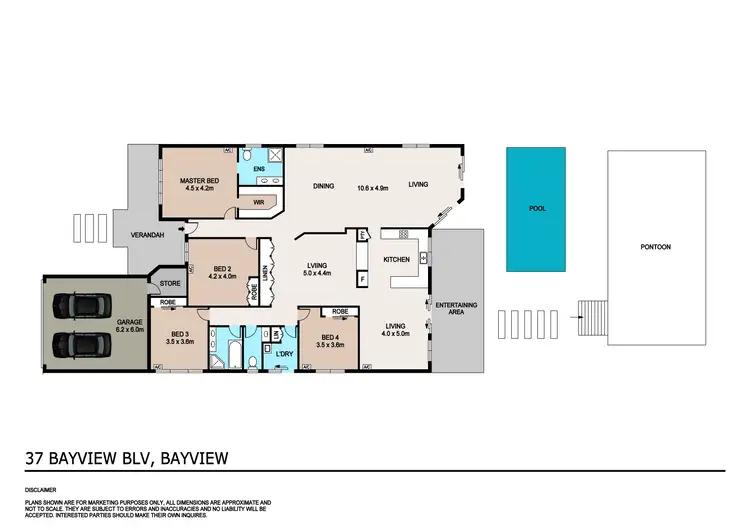 Floorplan of Homely house listing, 37 Bayview Boulevard, Bayview NT 820