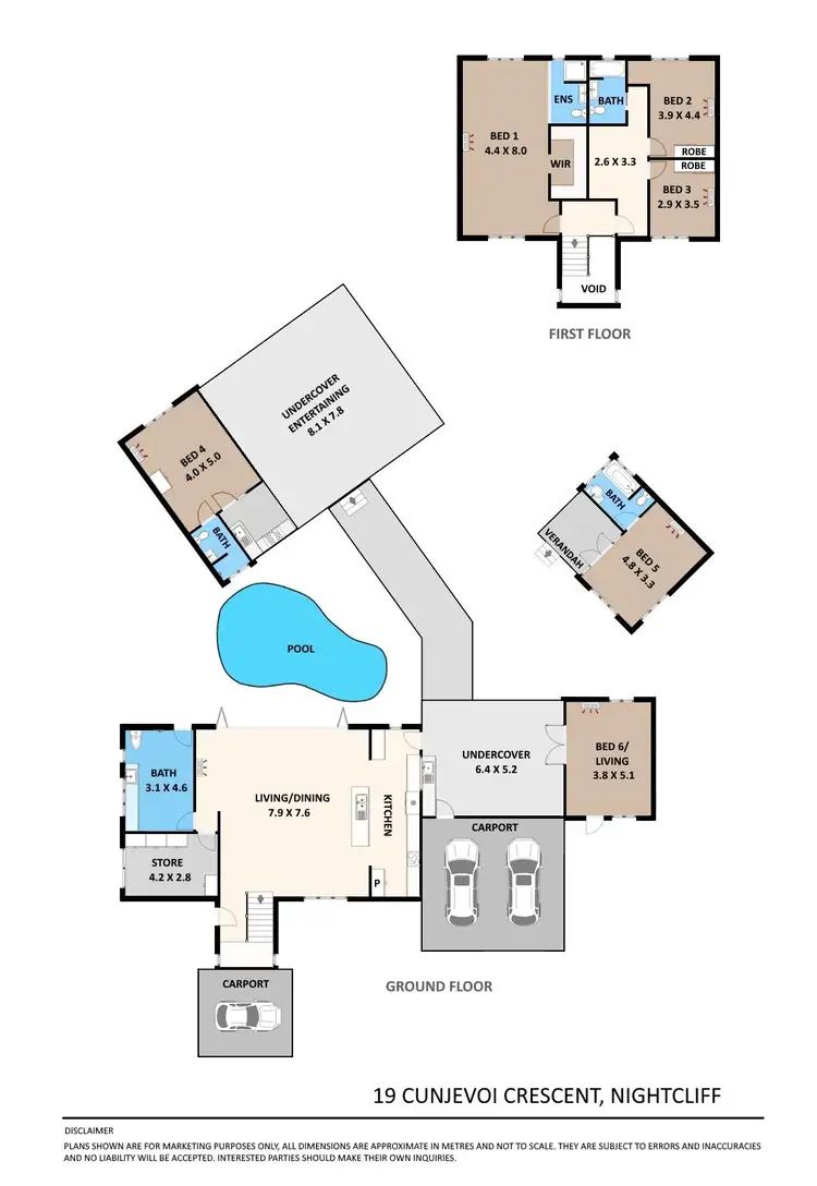Floorplan of Homely house listing, 19 Cunjevoi Crescent, Nightcliff NT 810