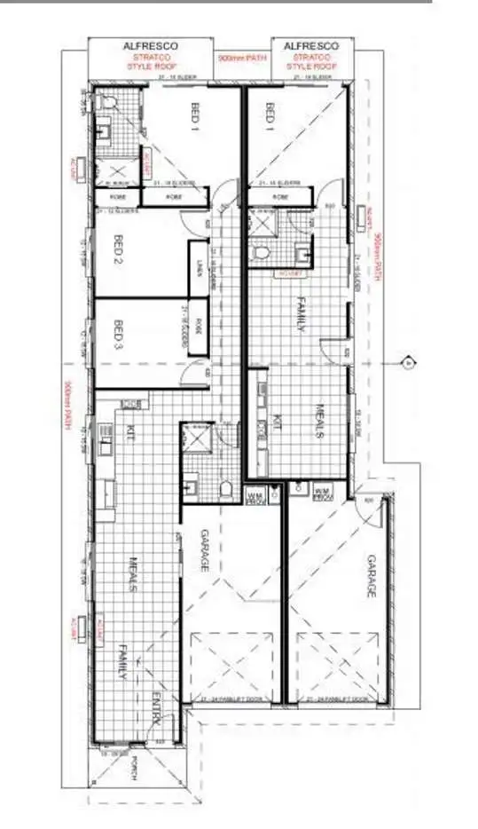 Floorplan of Homely semi-detached listing, 1/11 Edgar Street, Morayfield QLD 4506