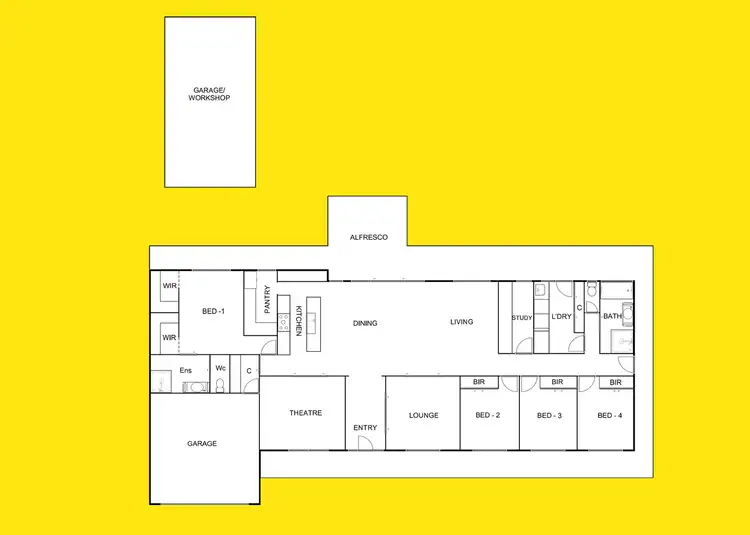 Floorplan of Homely house listing, 2 Marci Court, Nichols Point VIC 3501