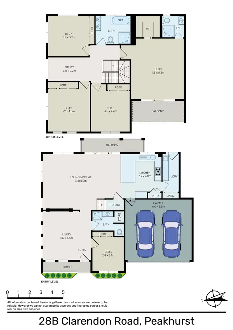 Floorplan of Homely townhouse listing, 2/28 Clarendon Road, Peakhurst NSW 2210