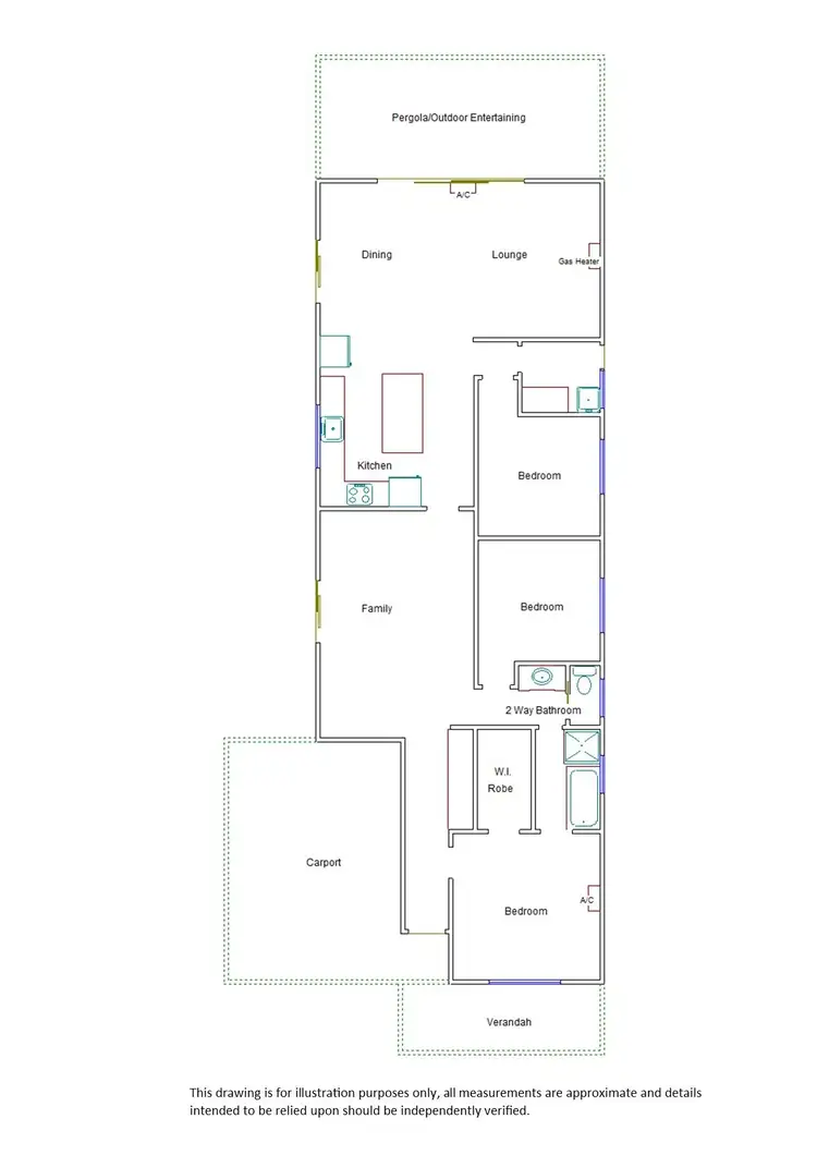 Floorplan of Homely house listing, 30A (known as 33A) March Street, Keith SA 5267