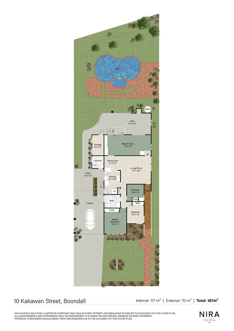 Floorplan of Homely house listing, 10 Kakawan Street, Boondall QLD 4034