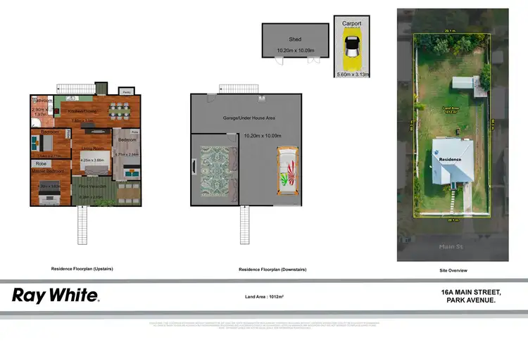 Floorplan of Homely house listing, 16A Main Street, Park Avenue QLD 4701