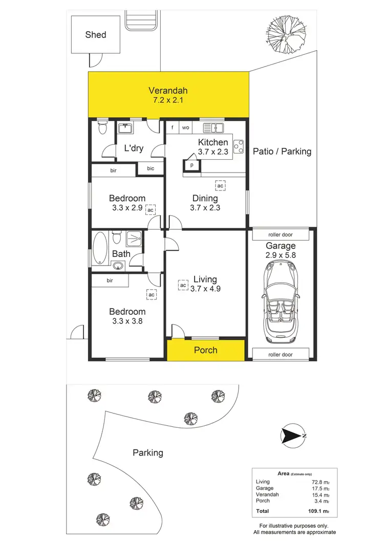 Floorplan of Homely unit listing, 5/2 Russell Terrace, Edwardstown SA 5039