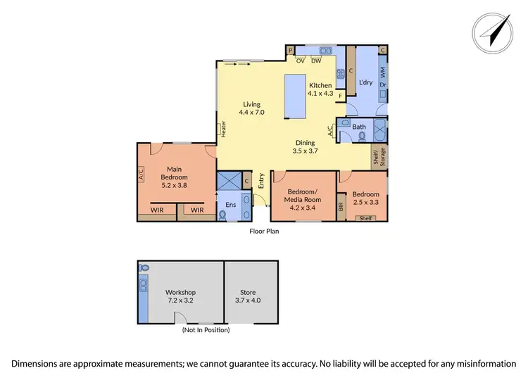 Floorplan of Homely house listing, 1761 Ferntree Gully Road, Ferntree Gully VIC 3156