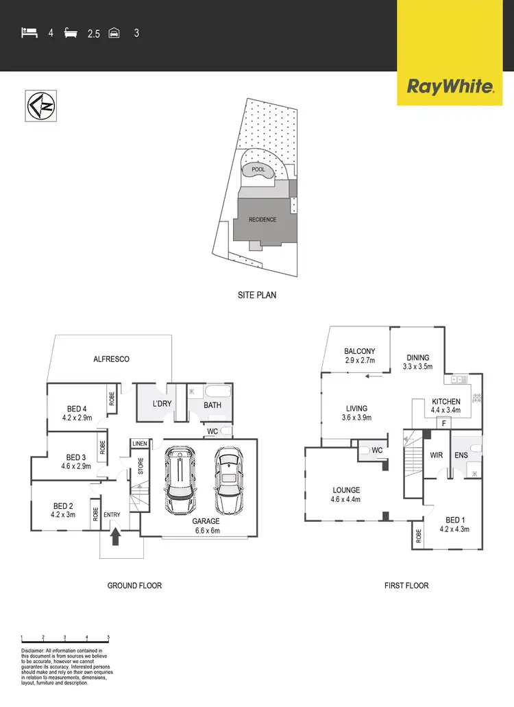Floorplan of Homely house listing, 22 Ashton Calvert, Casey ACT 2913