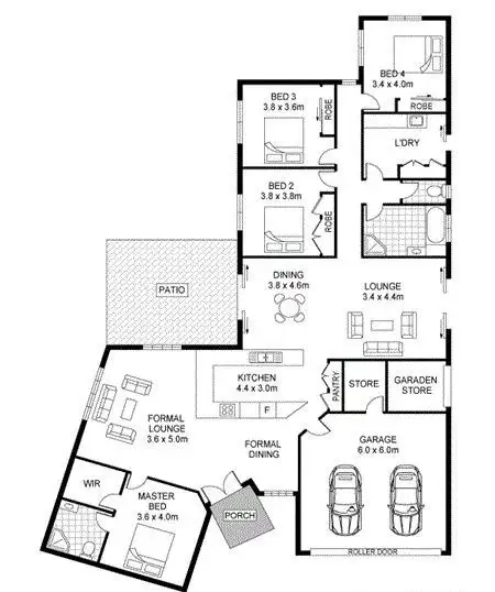 Floorplan of Homely house listing, 5 Kamaran Court, Annandale QLD 4814