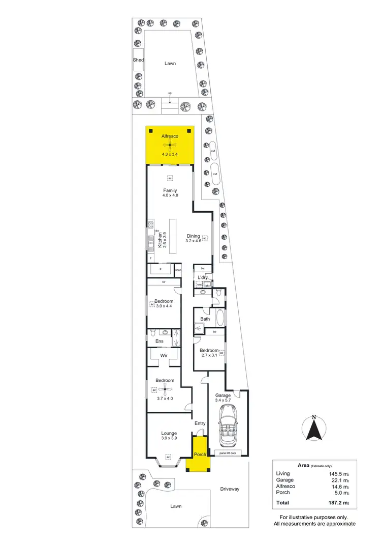 Floorplan of Homely house listing, 11 Park Road, St Marys SA 5042