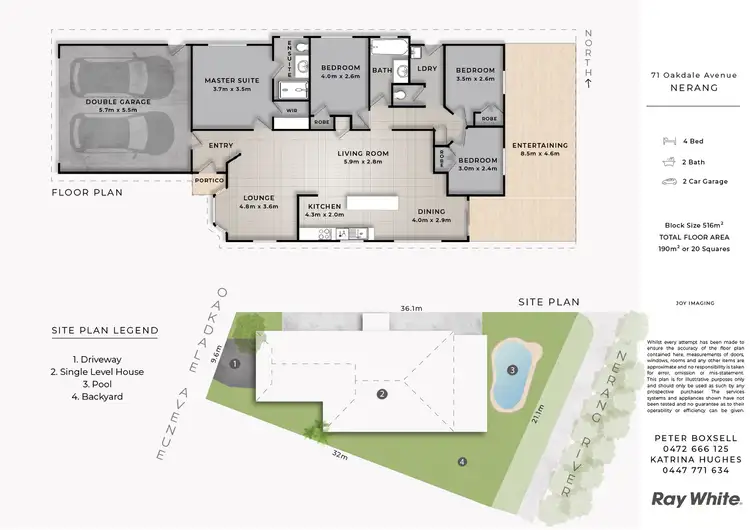 Floorplan of Homely house listing, 71 Oakdale Avenue, Nerang QLD 4211
