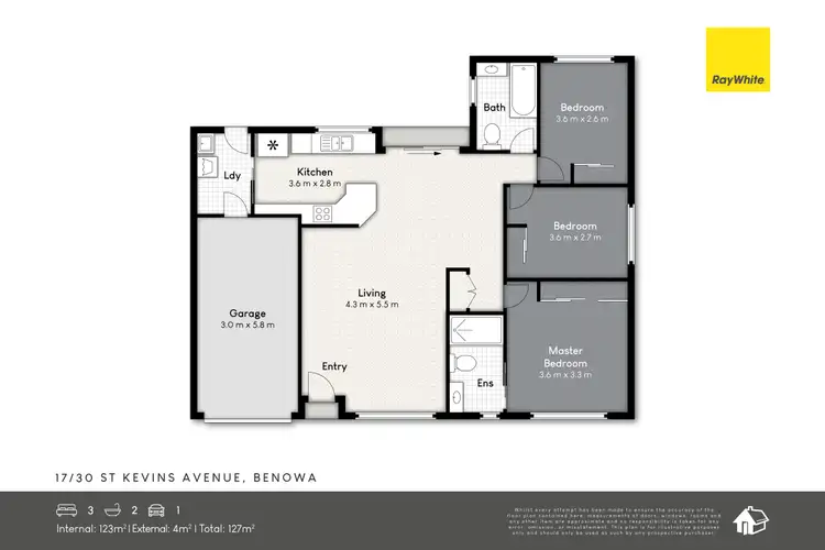 Floorplan of Homely villa listing, 17/30 St Kevins Avenue, Benowa QLD 4217