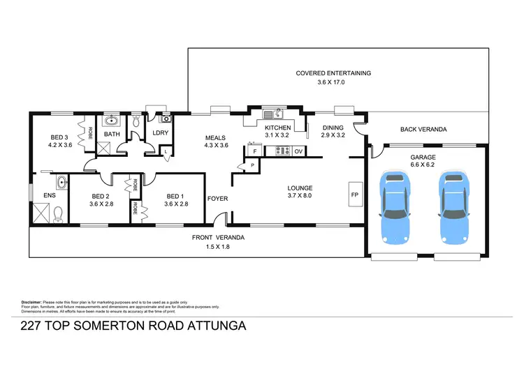 Floorplan of Homely rural property listing, 227 Top Somerton Road, Tamworth NSW 2340