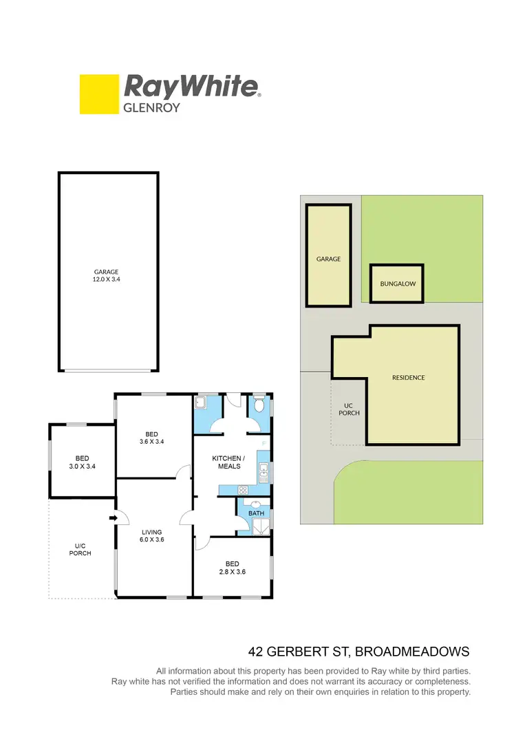 Floorplan of Homely house listing, 42 Gerbert Street, Broadmeadows VIC 3047