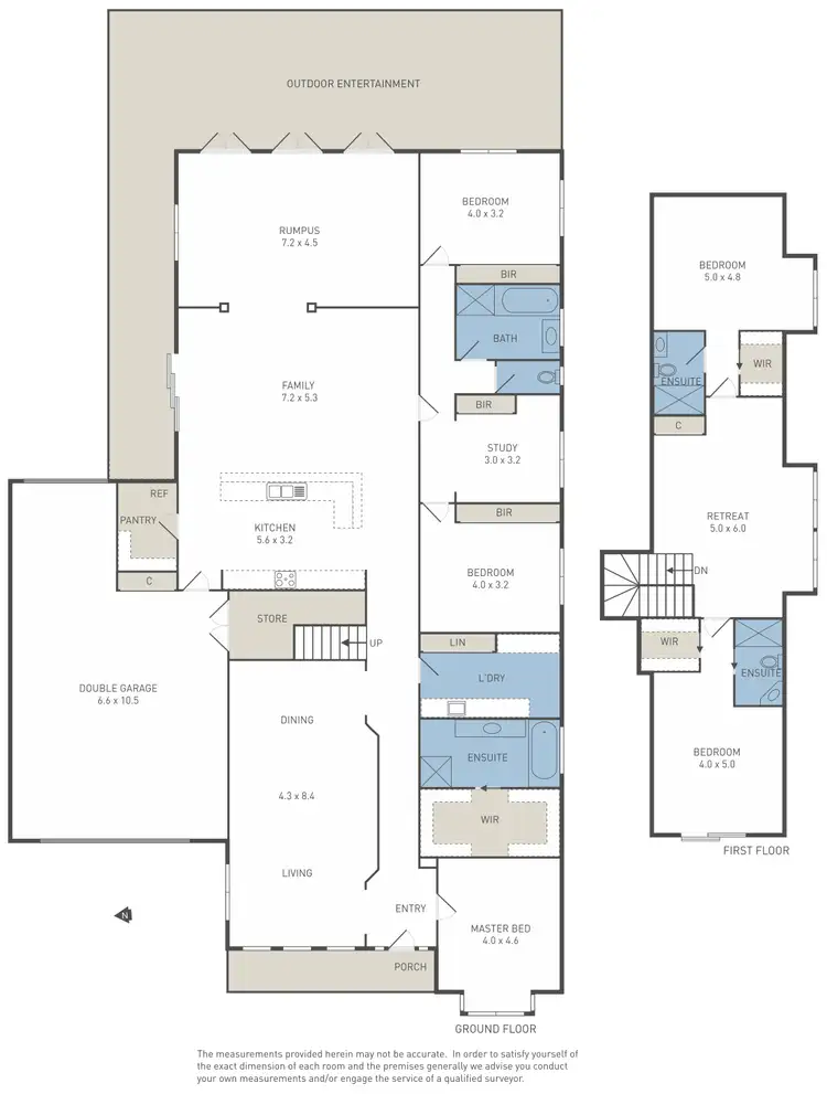 Floorplan of Homely house listing, 42 River Run Drive, Werribee VIC 3030