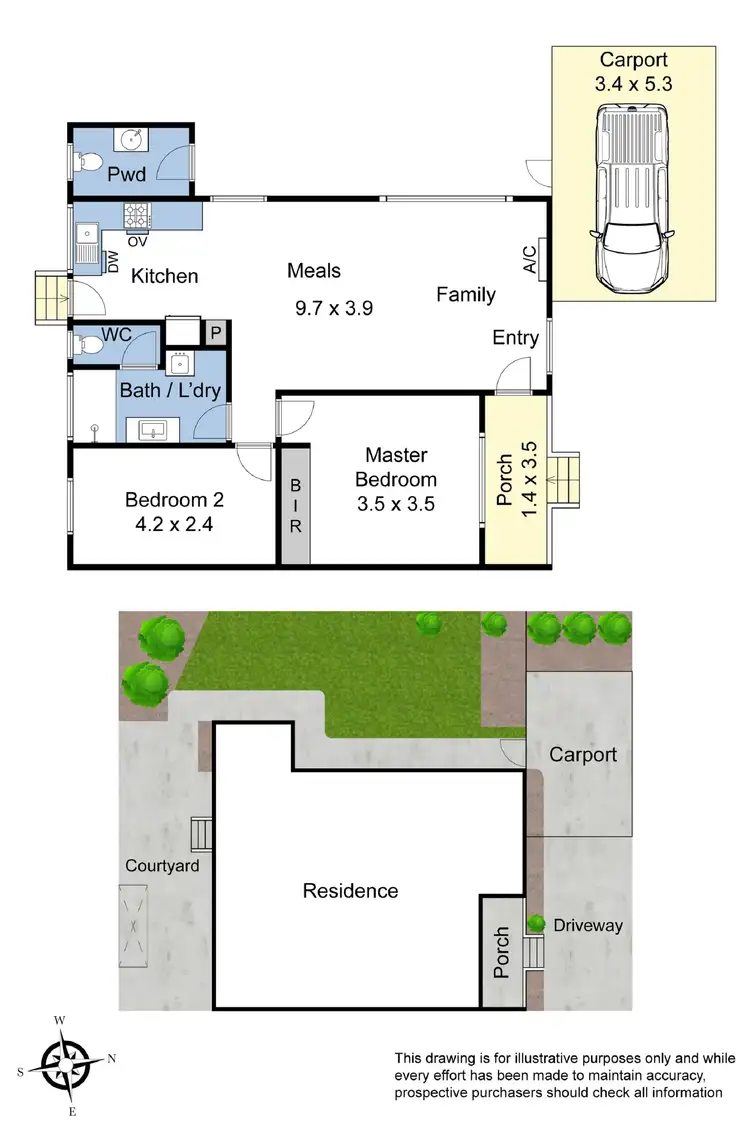 Floorplan of Homely unit listing, 3/3 Wilma Avenue, Mulgrave VIC 3170