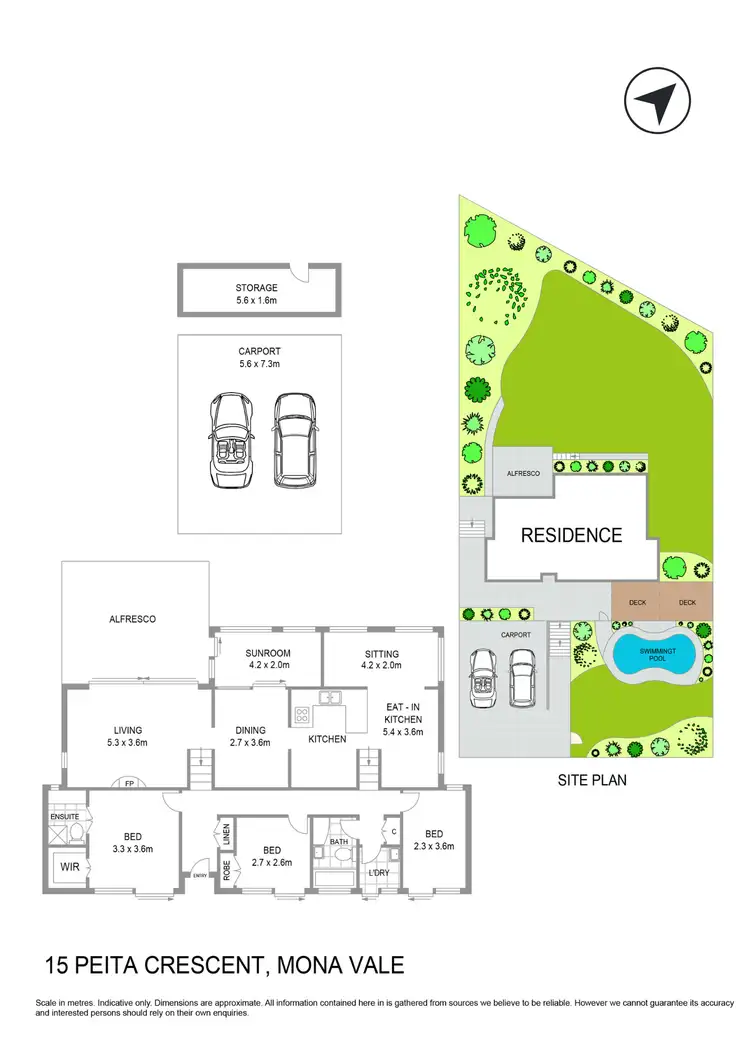 Floorplan of Homely house listing, 15 Peita Crescent, Mona Vale NSW 2103