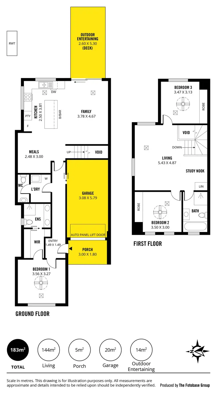 Floorplan of Homely house listing, 9A Barnes Avenue, Marleston SA 5033