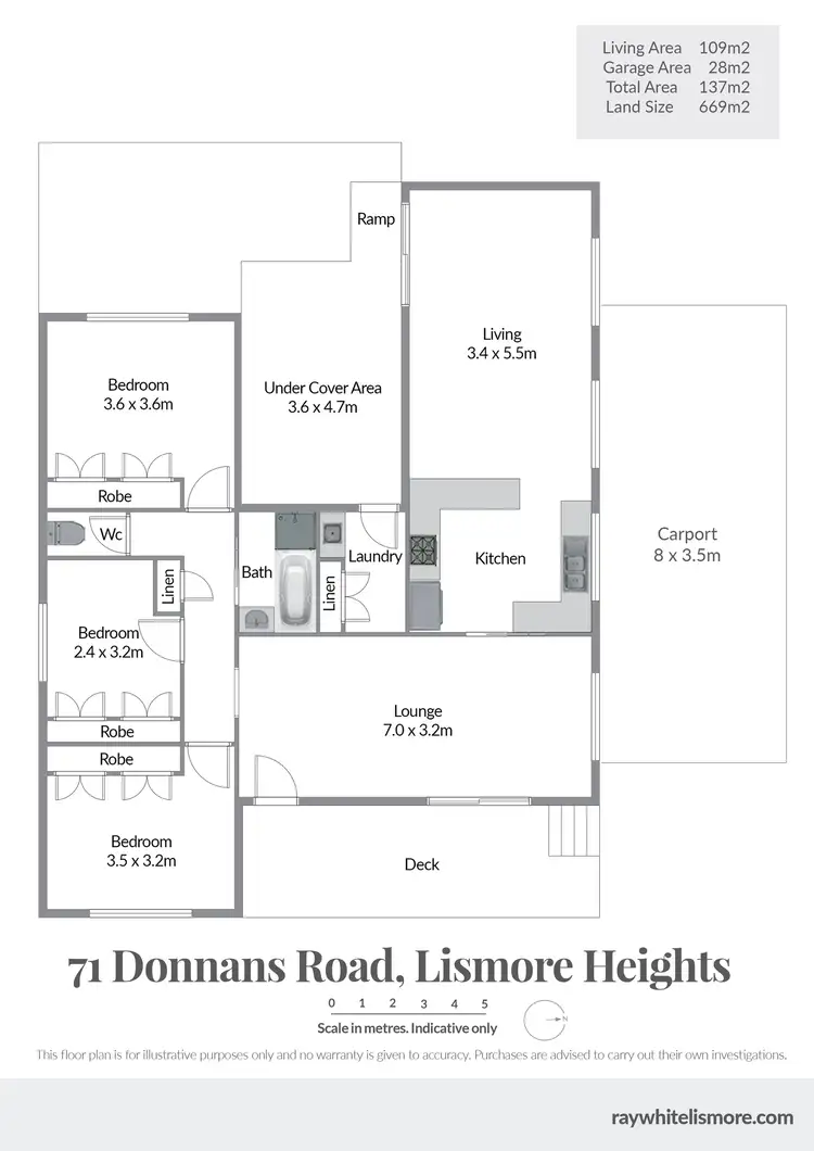 Floorplan of Homely house listing, 71 Donnans Road, Lismore Heights NSW 2480
