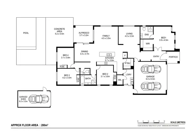 Floorplan of Homely house listing, 109 Riverparks Way, Upper Caboolture QLD 4510