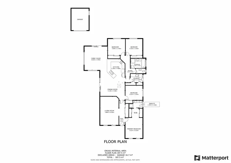 Floorplan of Homely house listing, 15 Boree Drive, Swan Hill VIC 3585