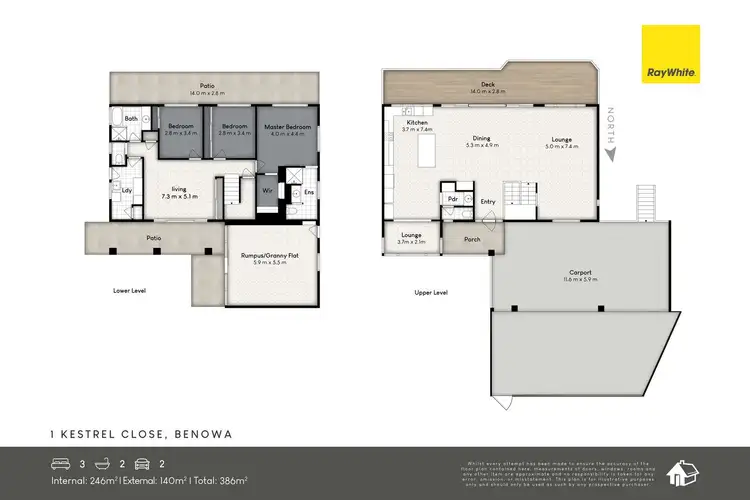 Floorplan of Homely house listing, 1 Kestrel Close, Benowa Waters QLD 4217