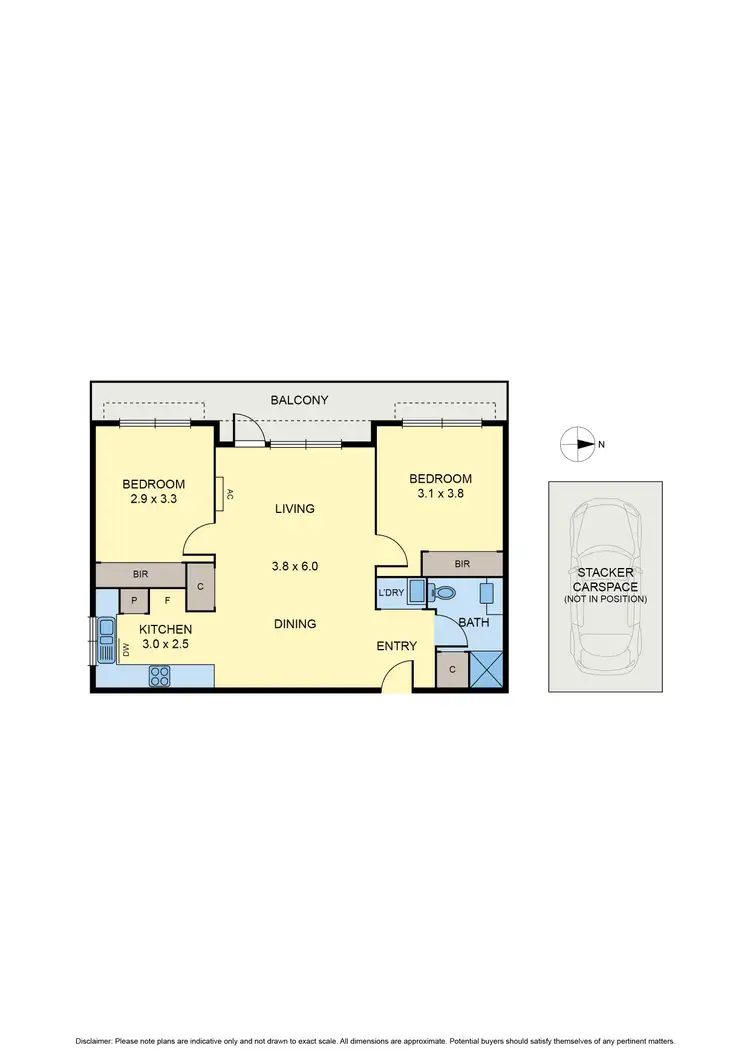 Floorplan of Homely apartment listing, 7/9 Pascoe Street, Pascoe Vale VIC 3044