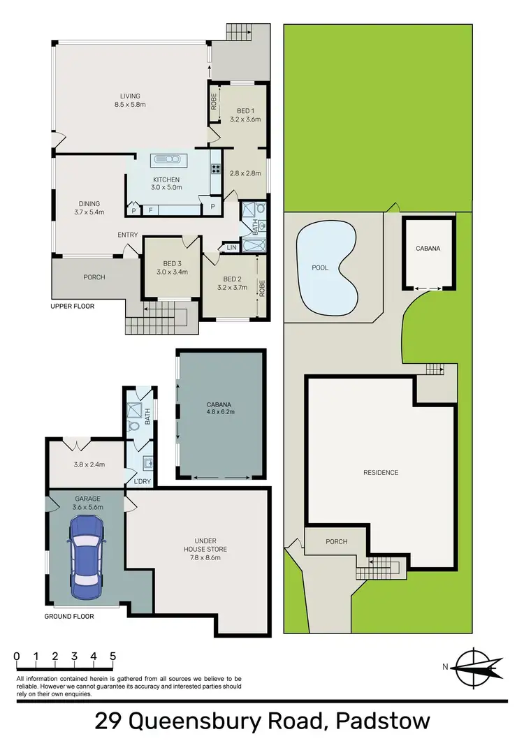 Floorplan of Homely house listing, 29 Queensbury Road, Padstow Heights NSW 2211