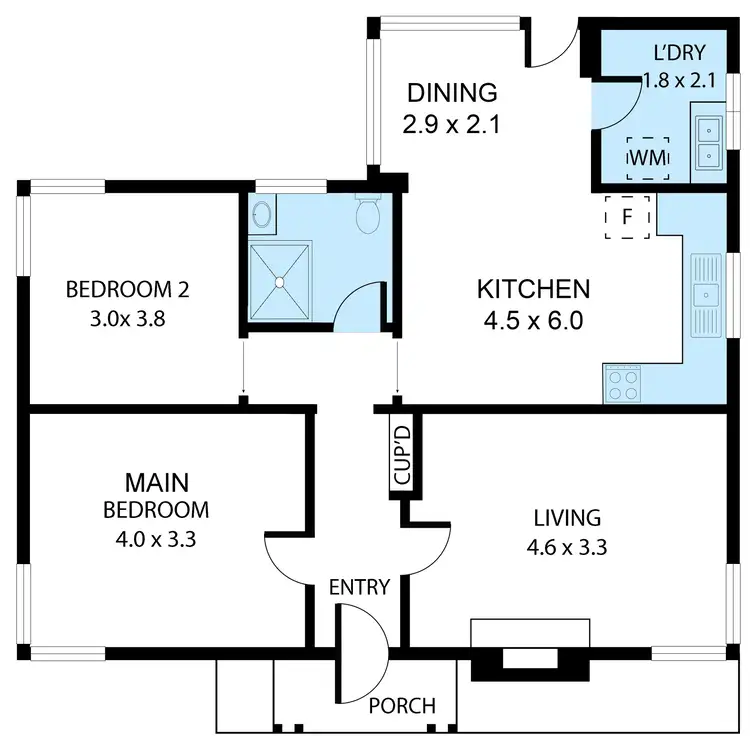 Floorplan of Homely house listing, 199 Wingewarra Street, Dubbo NSW 2830