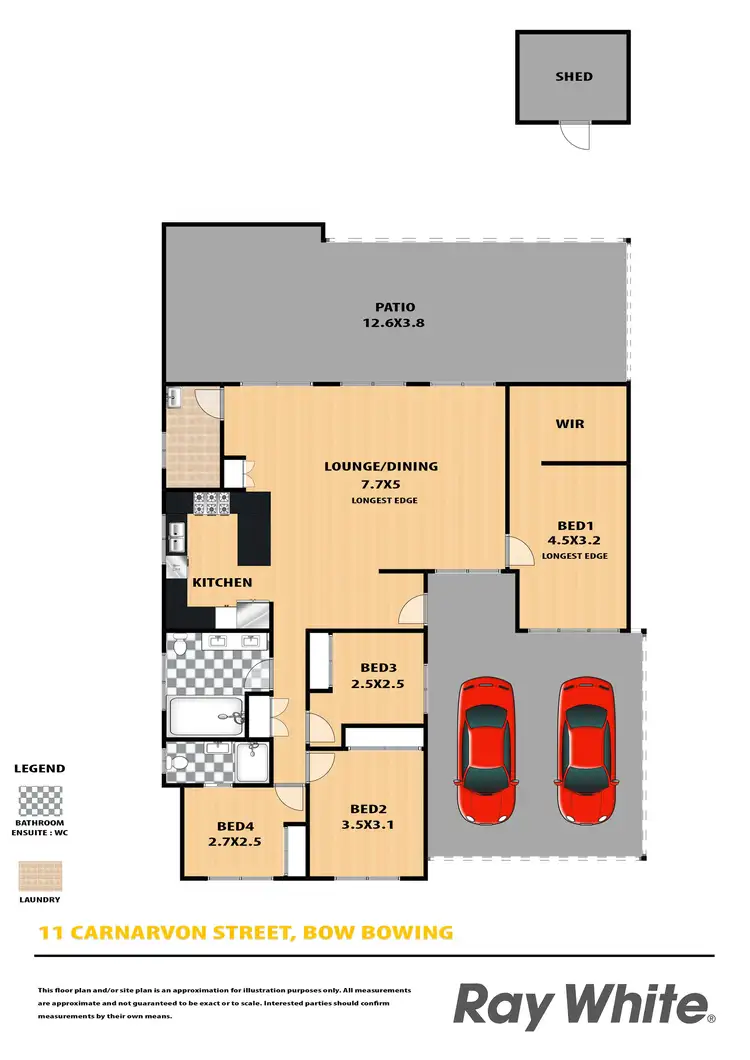 Floorplan of Homely house listing, 11 Carnarvon Street, Bow Bowing NSW 2566